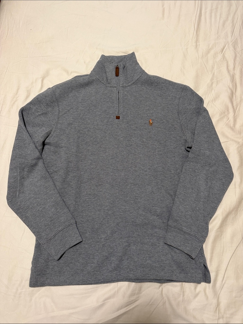Polo Ralph Lauren Gray Quarter-Zip Pullover
